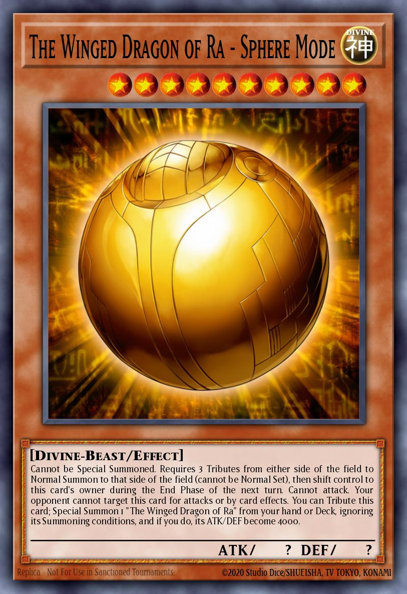 Card image of: The Winged Dragon of Ra - Sphere Mode