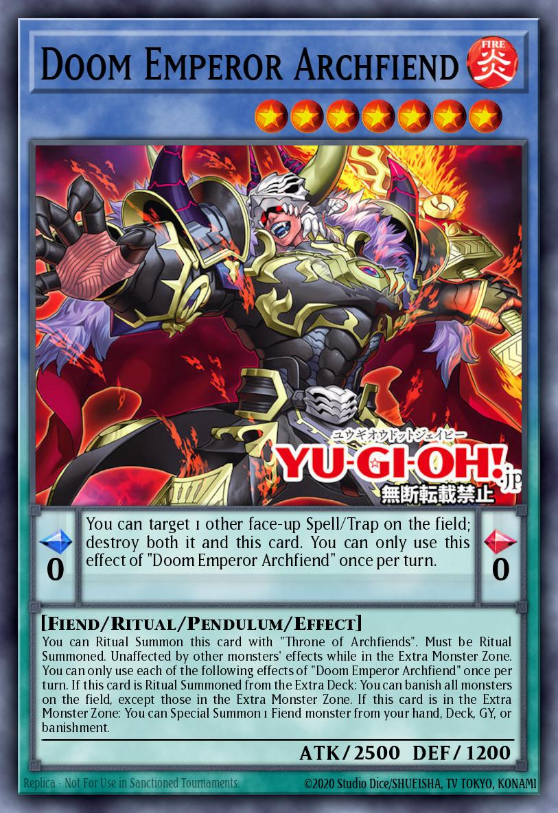 Slika karte: Doom Emperor Archfiend