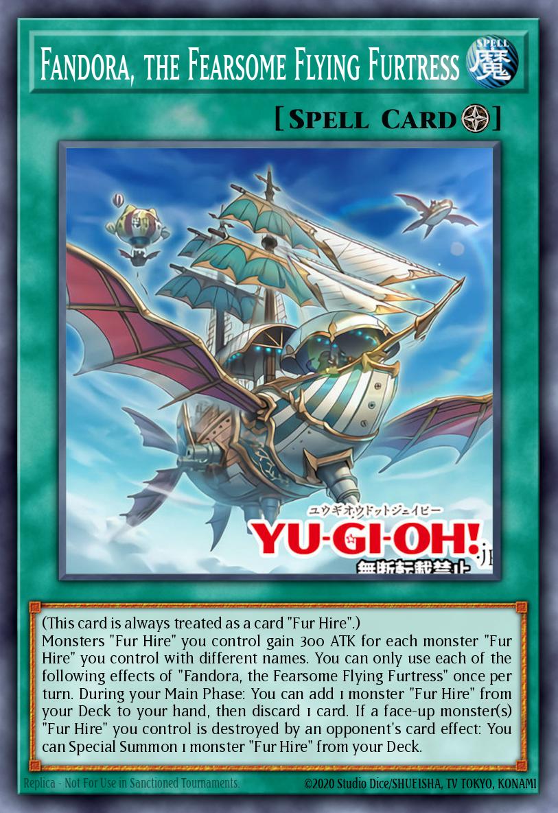 Slika karte: Fandora, the Fearsome Flying Furtress