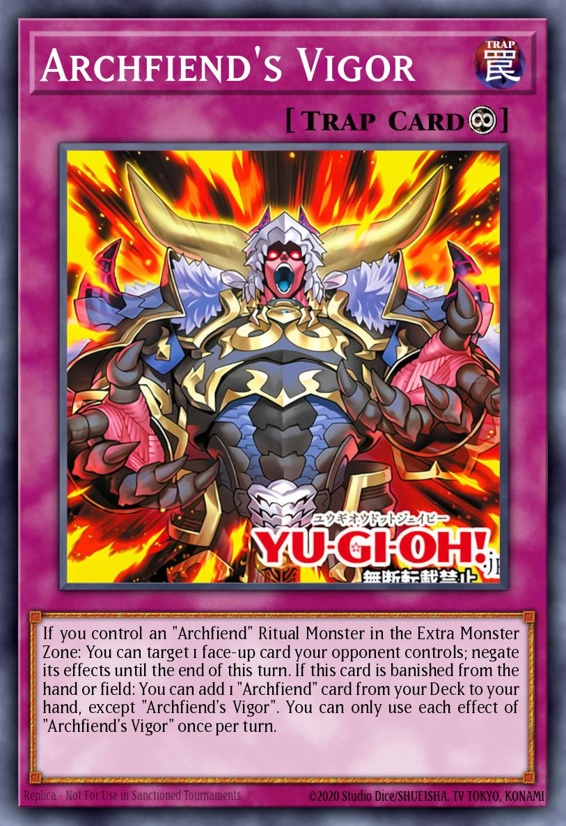 Slika karte: Archfiend's Vigor