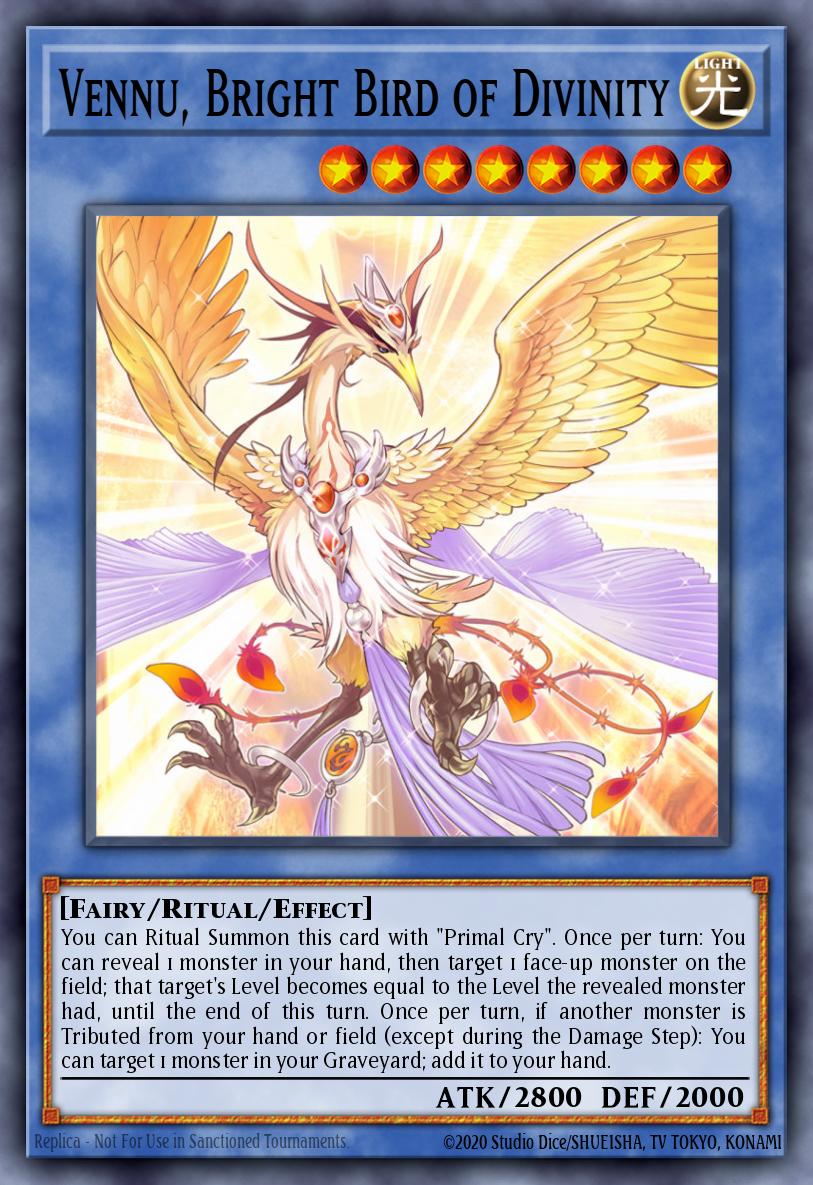 Slika karte: Vennu, Bright Bird of Divinity