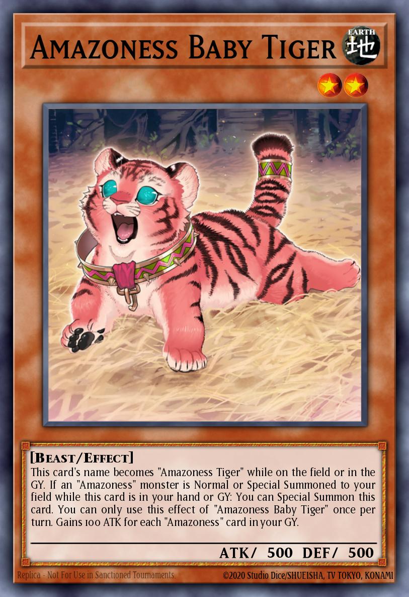 Slika karte: Amazoness Baby Tiger