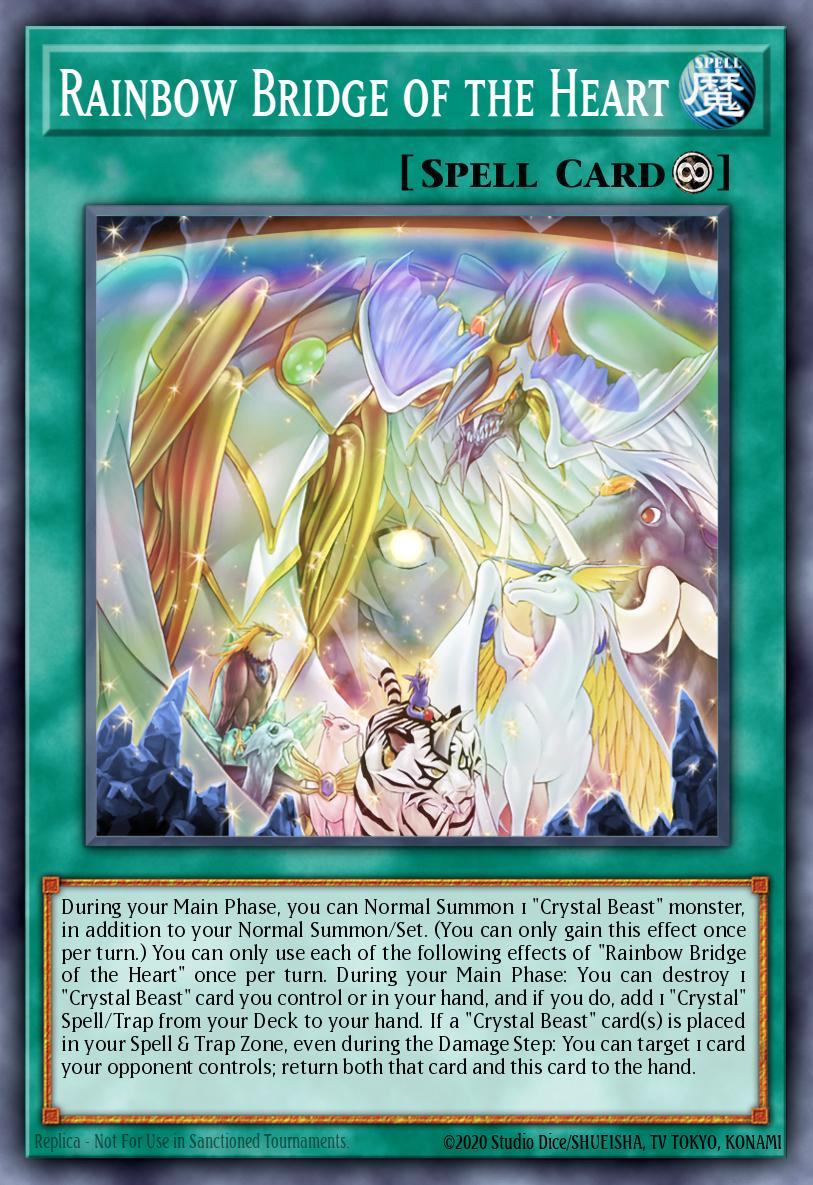Card image of: Rainbow Bridge of the Heart