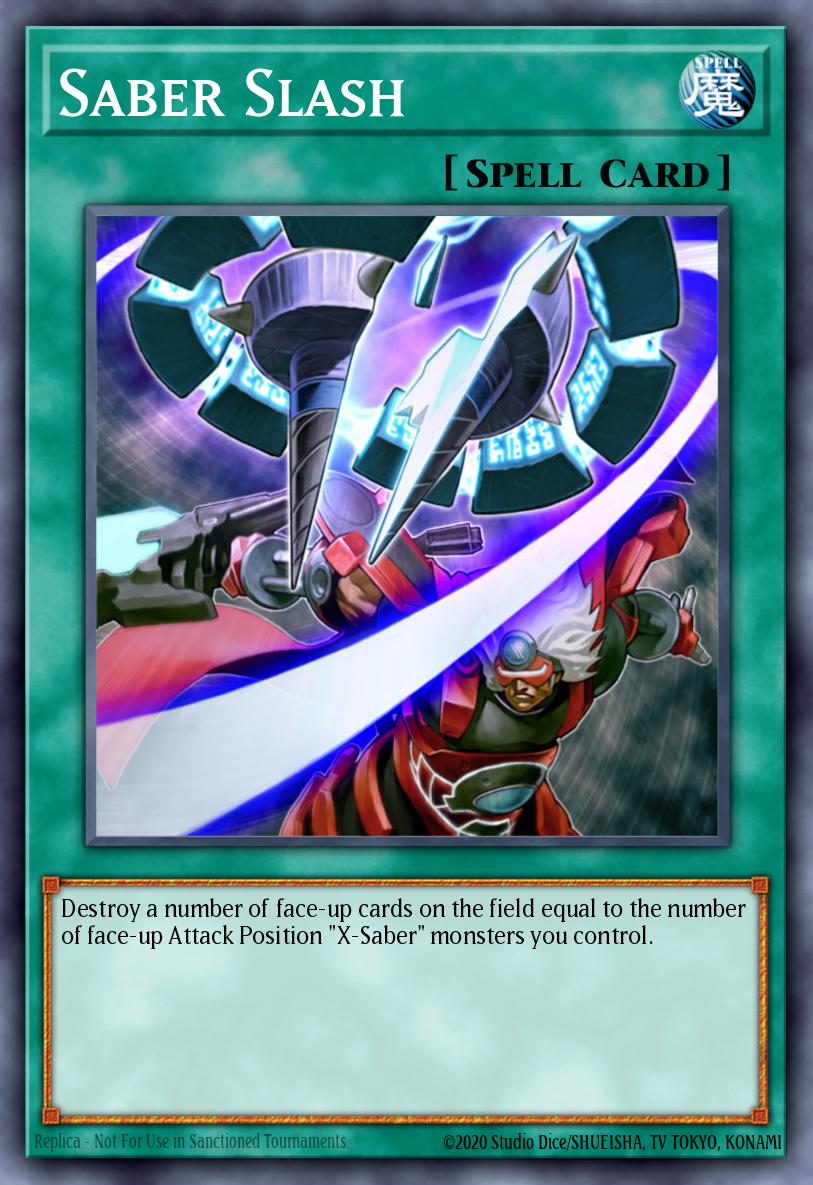 Slika karte: Saber Slash