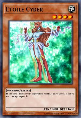 A single card from the set named: Etoile Cyber