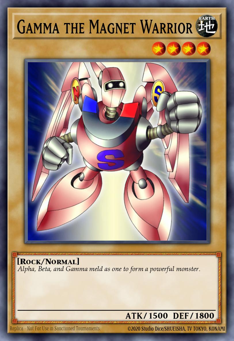 Slika karte: Gamma the Magnet Warrior