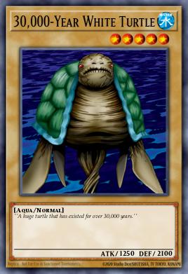 Card from list:  30,000-Year White Turtle