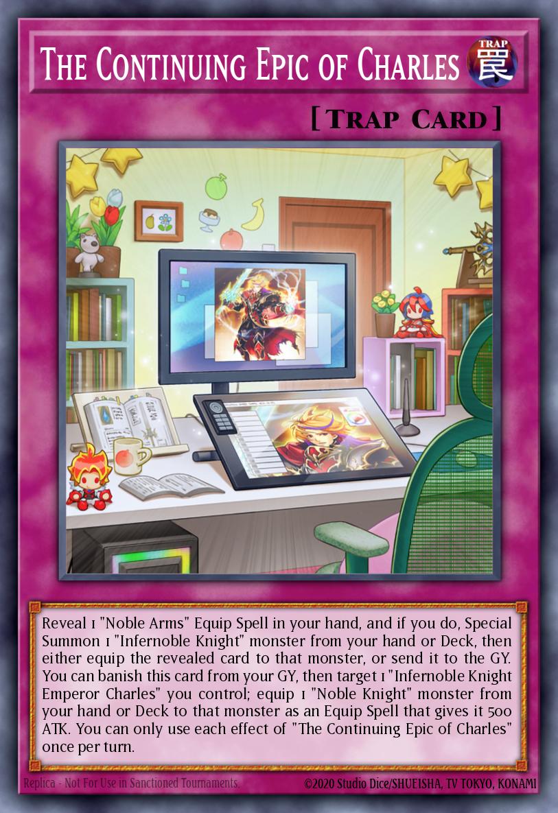 Card image of: The Continuing Epic of Charles