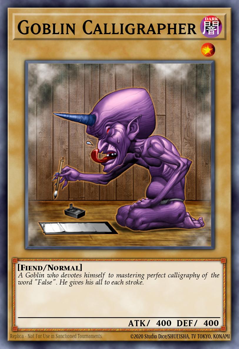 Slika karte: Goblin Calligrapher