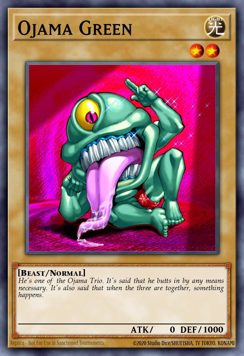 Card image of: Ojama Green