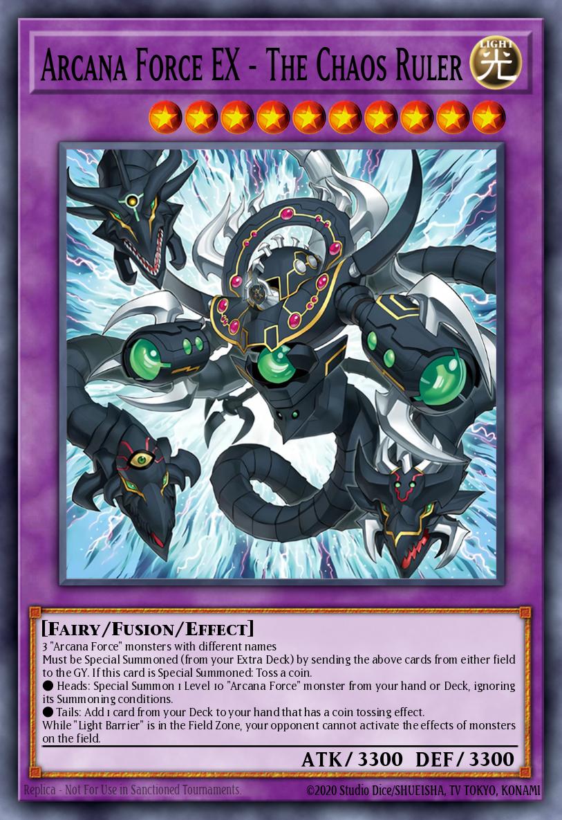 Slika karte: Arcana Force EX - The Chaos Ruler