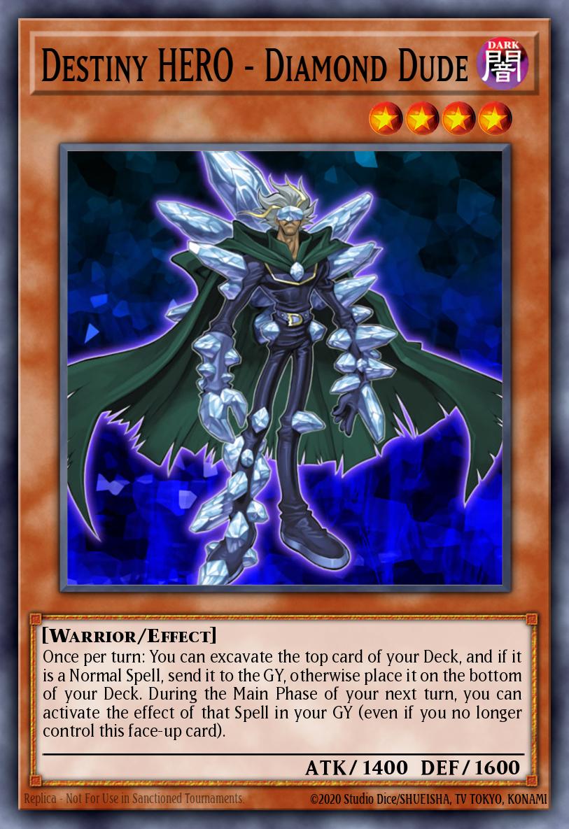 Card image of: Destiny HERO - Diamond Dude