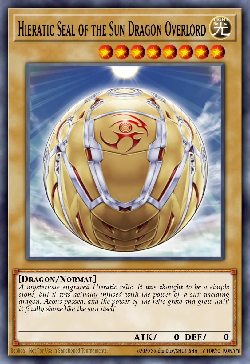 Slika karte: Hieratic Seal of the Sun Dragon Overlord