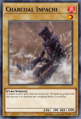 A single card from the set named: Charcoal Inpachi