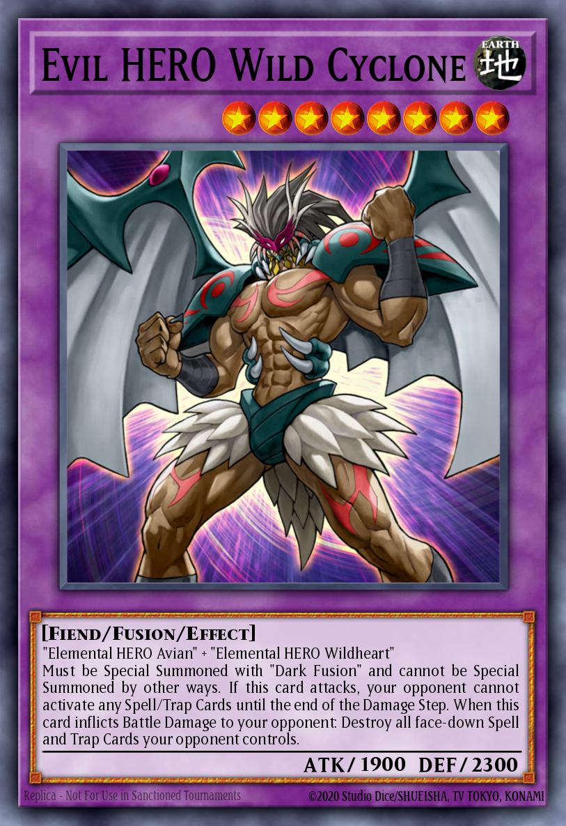 Slika karte: Evil HERO Wild Cyclone