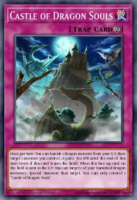 A single card from the set named: Castle of Dragon Souls