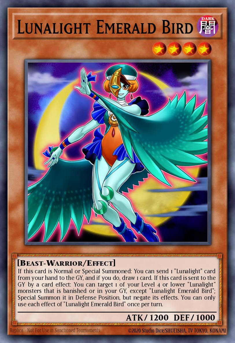 Slika karte: Lunalight Emerald Bird