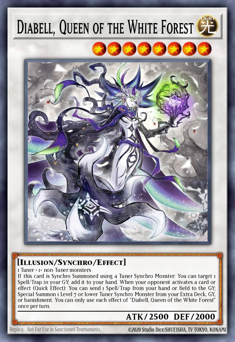 Slika karte: Diabell, Queen of the White Forest