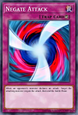A single card from the set named: Negate Attack