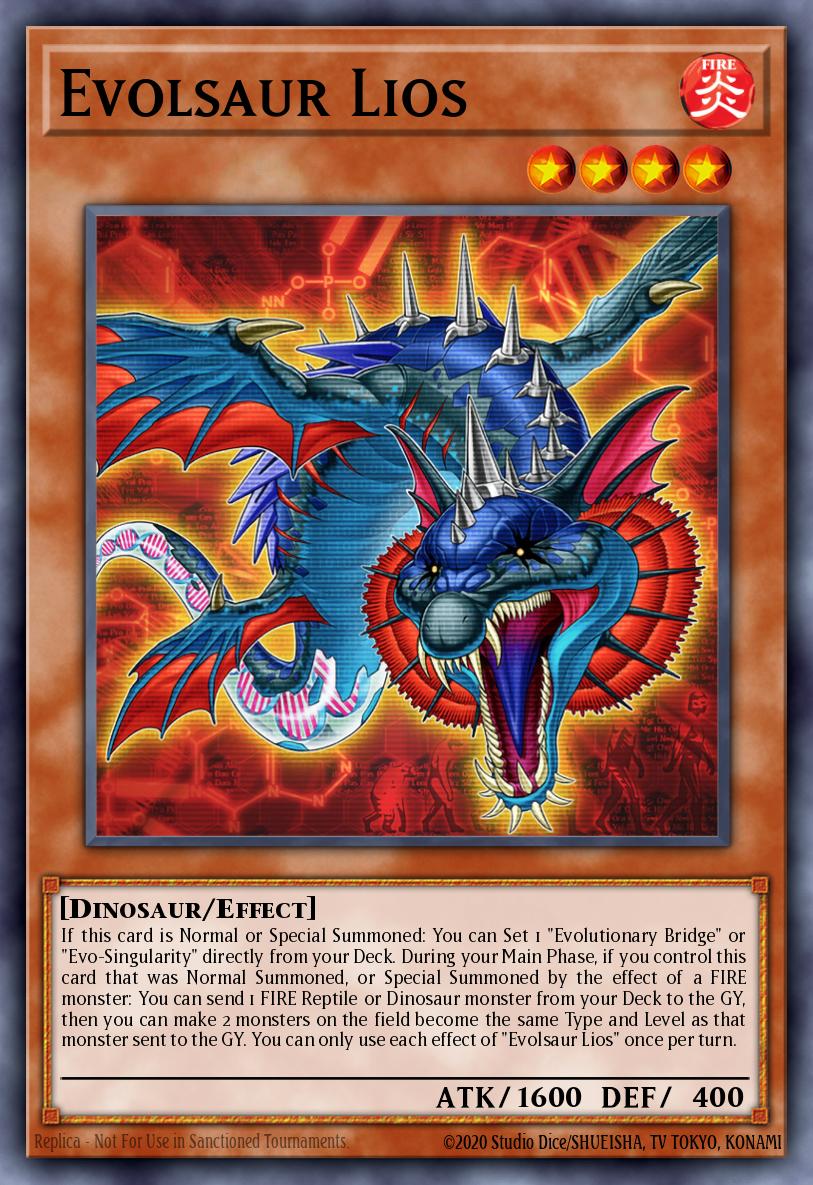Card image of: Evolsaur Lios