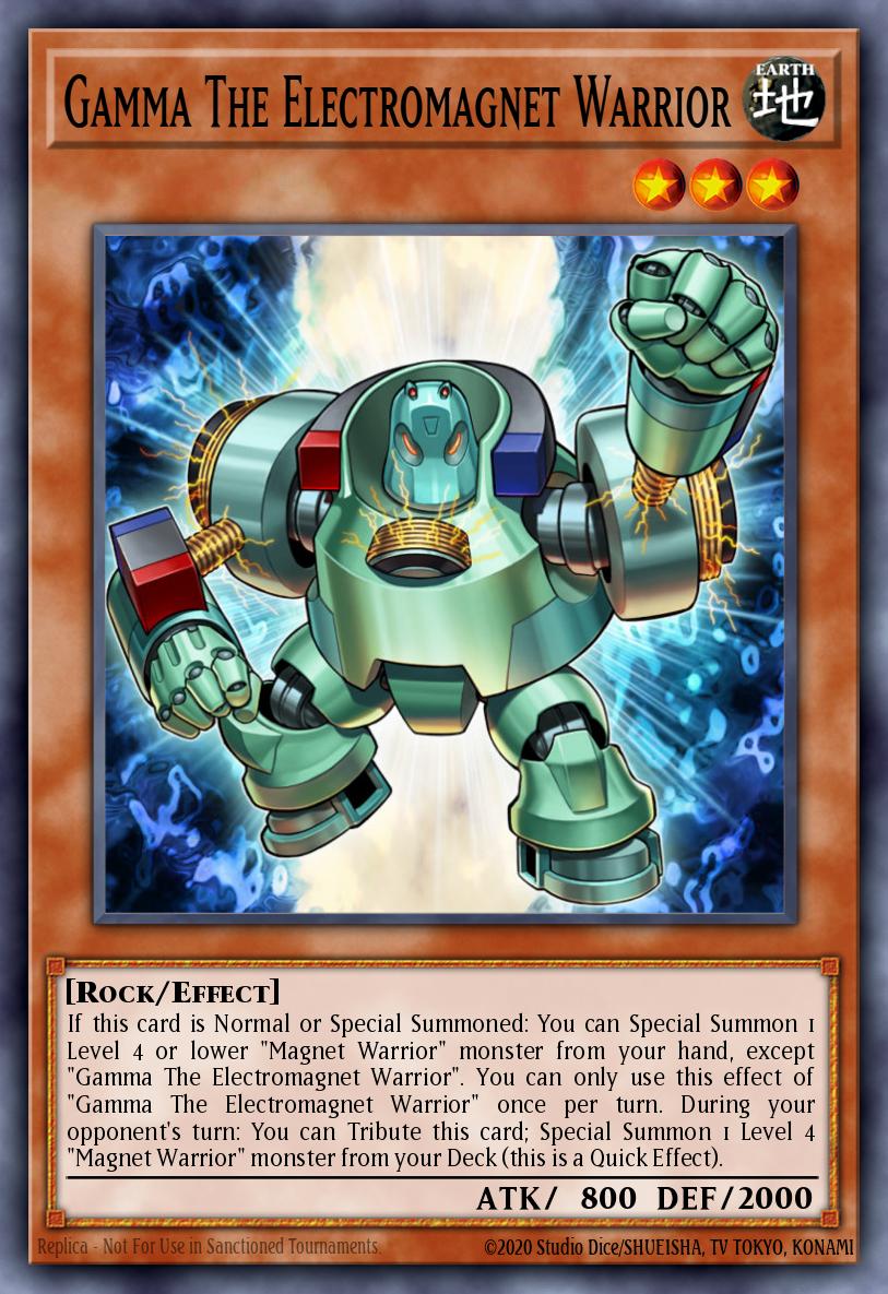 Slika karte: Gamma The Electromagnet Warrior
