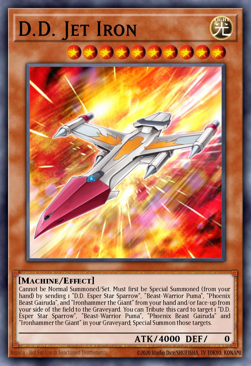 Slika karte: D.D. Jet Iron