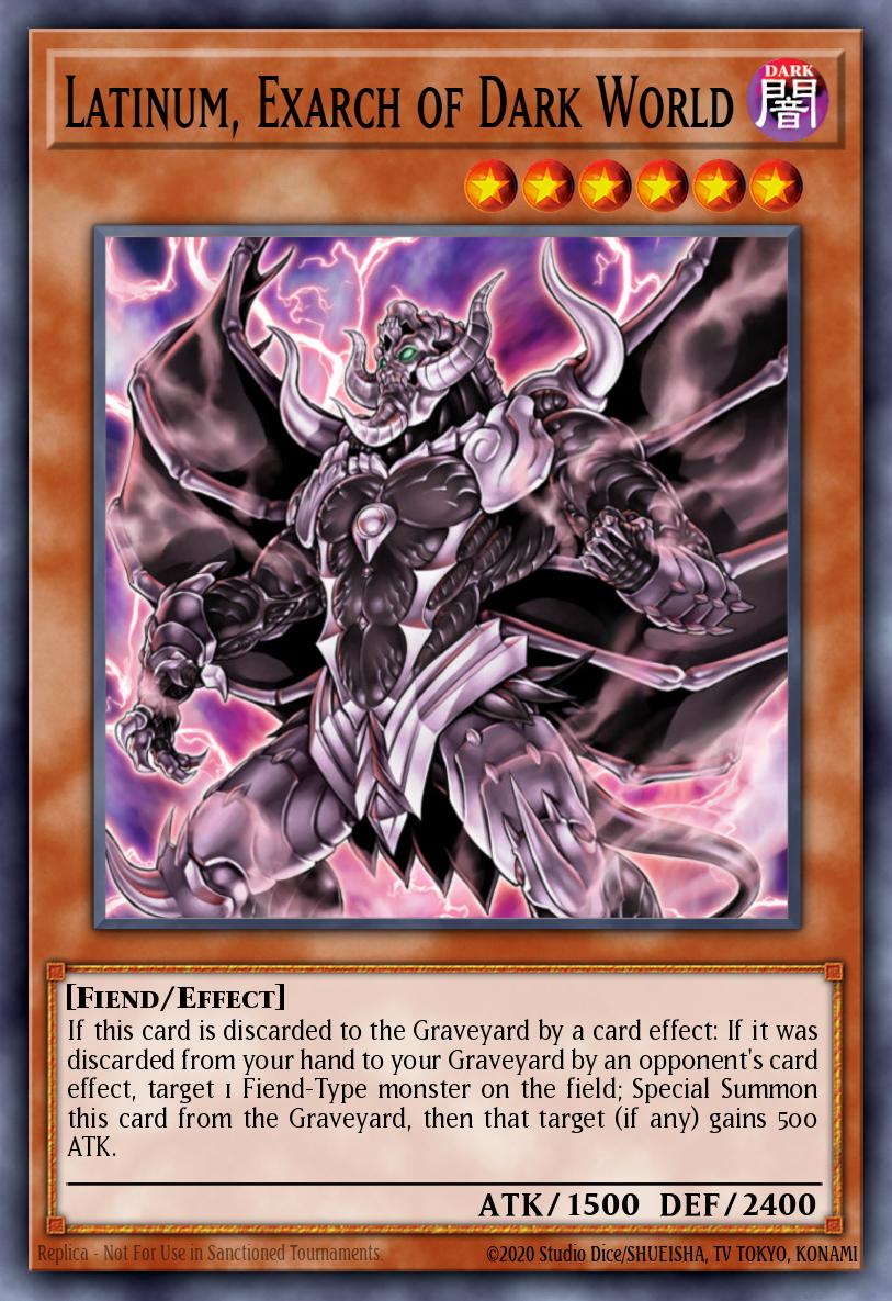 Card image of: Latinum, Exarch of Dark World