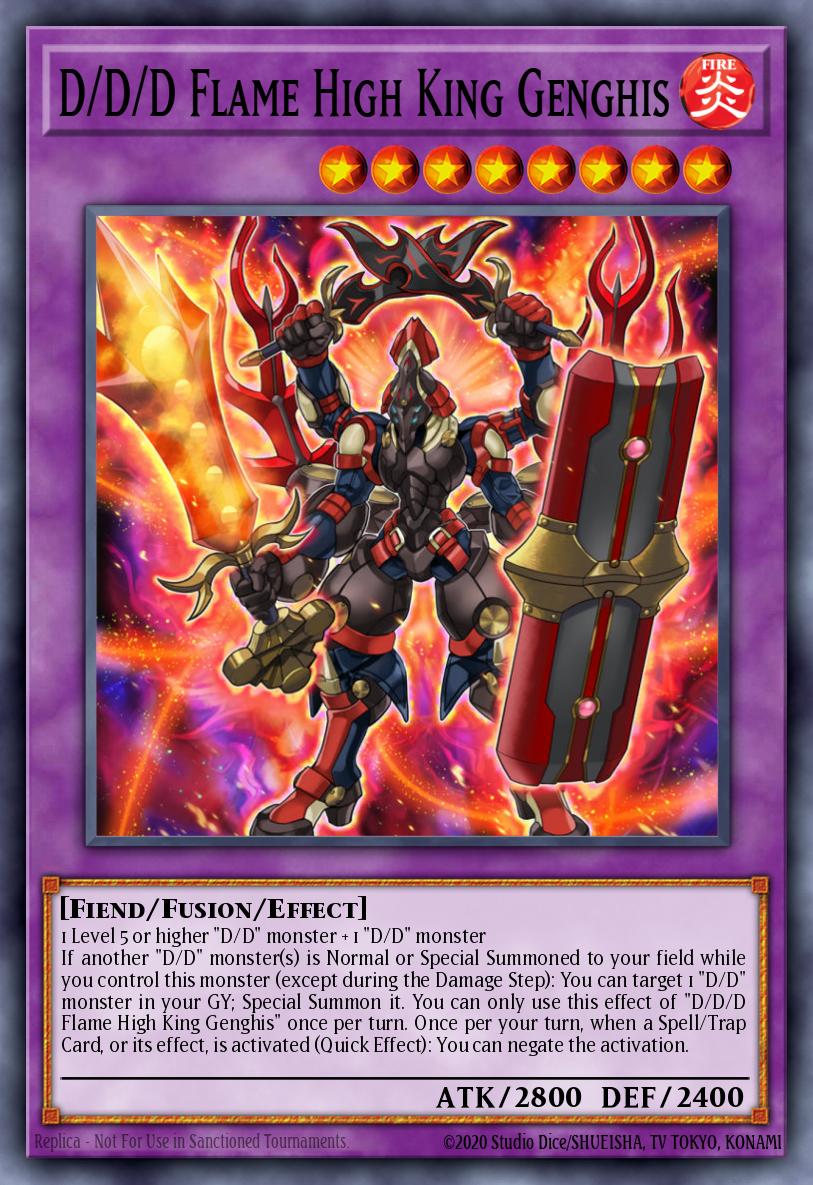 Slika karte: D/D/D Flame High King Genghis