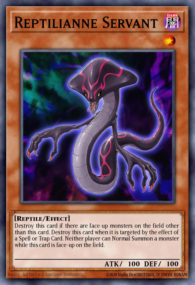 Slika karte: Reptilianne Servant