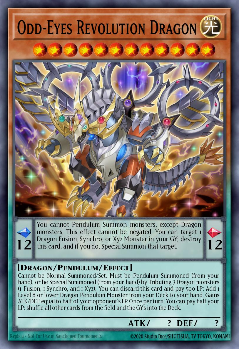 Slika karte: Odd-Eyes Revolution Dragon