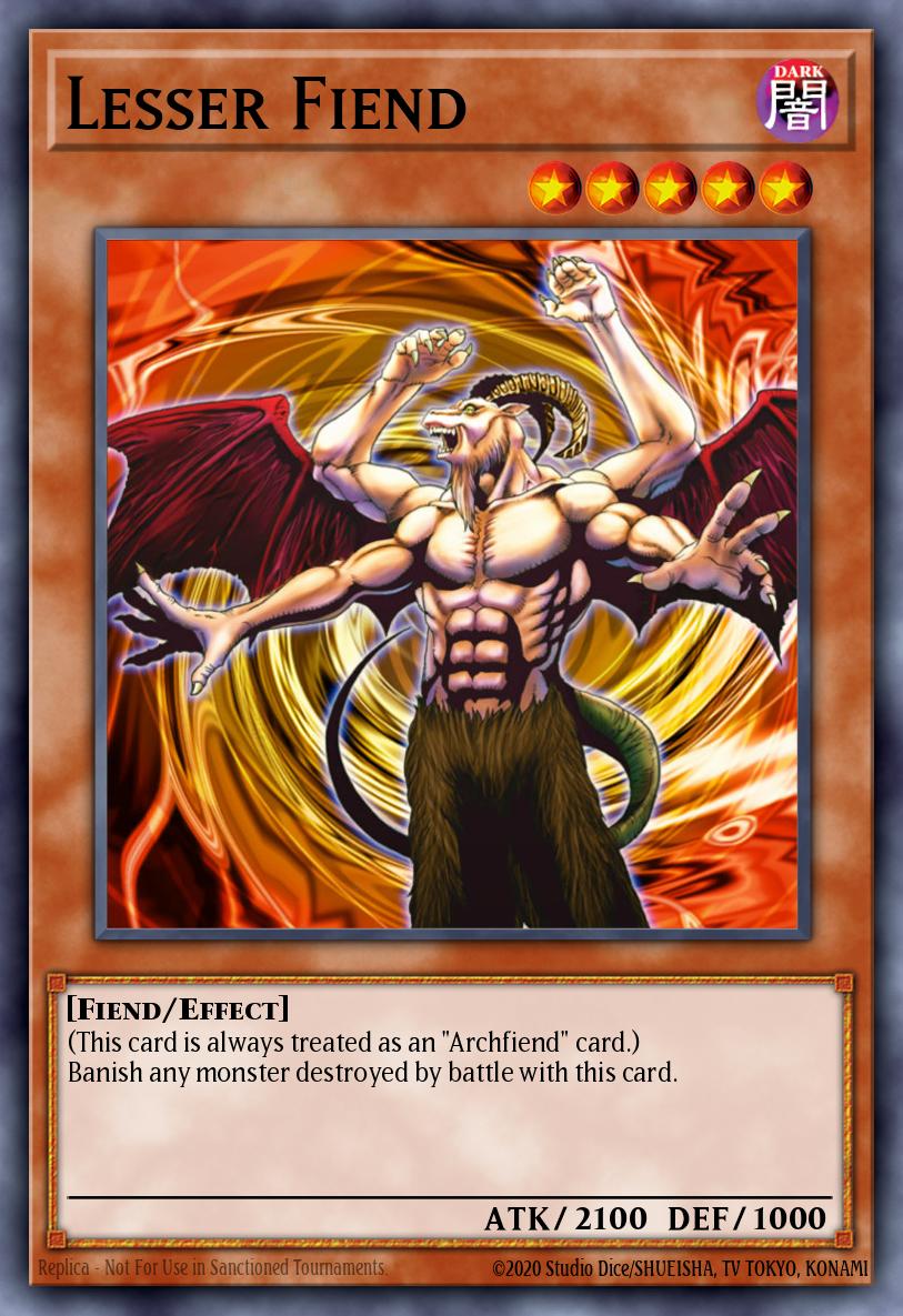 Slika karte: Lesser Fiend