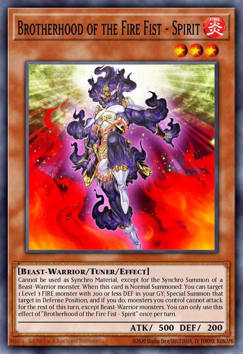 Slika karte: Brotherhood of the Fire Fist - Spirit