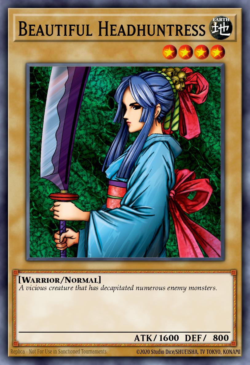 Slika karte: Beautiful Headhuntress