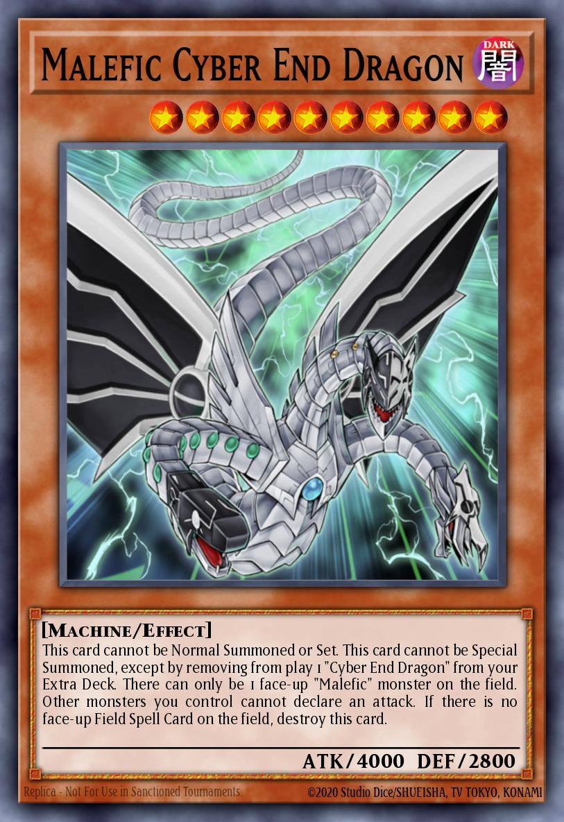 Card image of: Malefic Cyber End Dragon