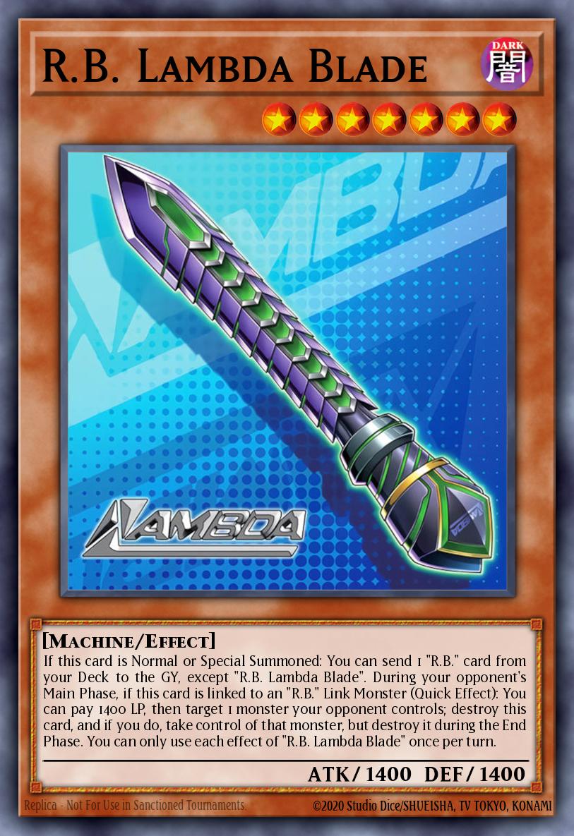 Slika karte: R.B. Lambda Blade
