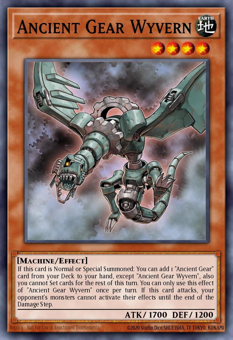 Card image of: Ancient Gear Wyvern