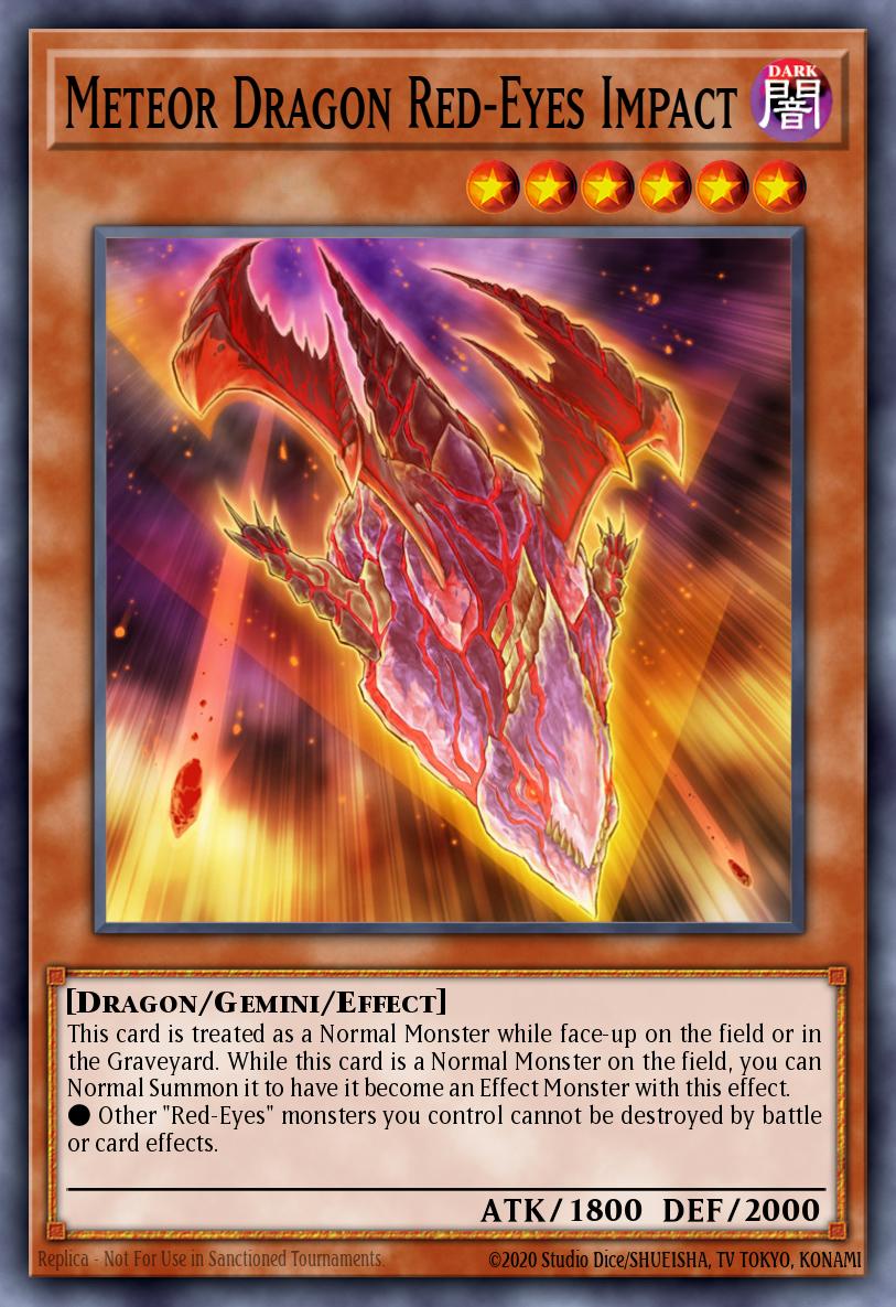 Slika karte: Meteor Dragon Red-Eyes Impact