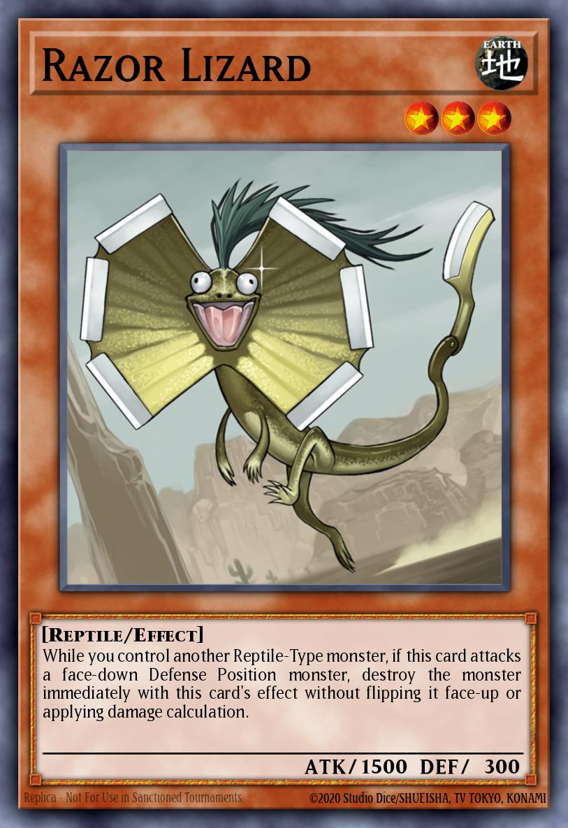 Card image of: Razor Lizard