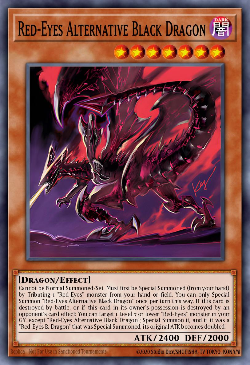 Slika karte: Red-Eyes Alternative Black Dragon