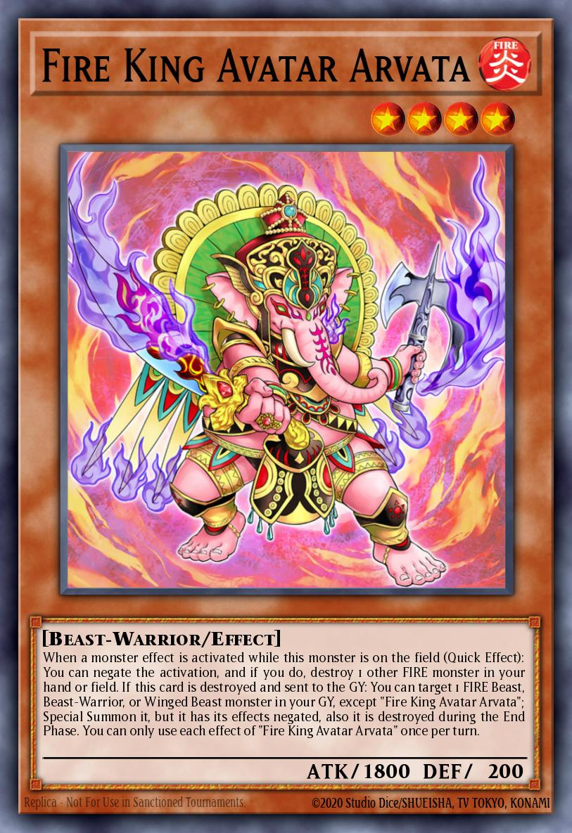 Slika karte: Fire King Avatar Arvata