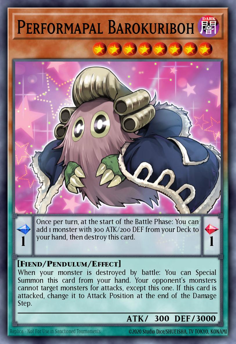 Card image of: Performapal Barokuriboh