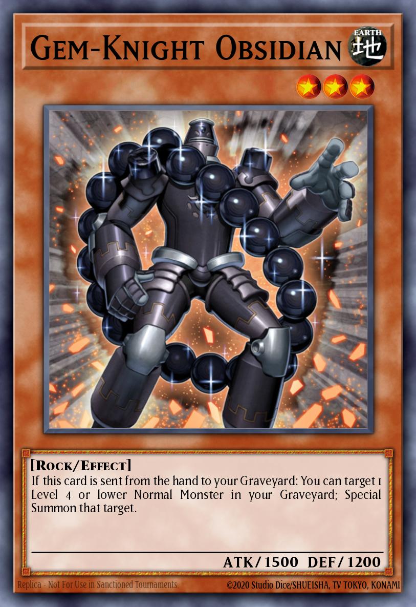 Slika karte: Gem-Knight Obsidian