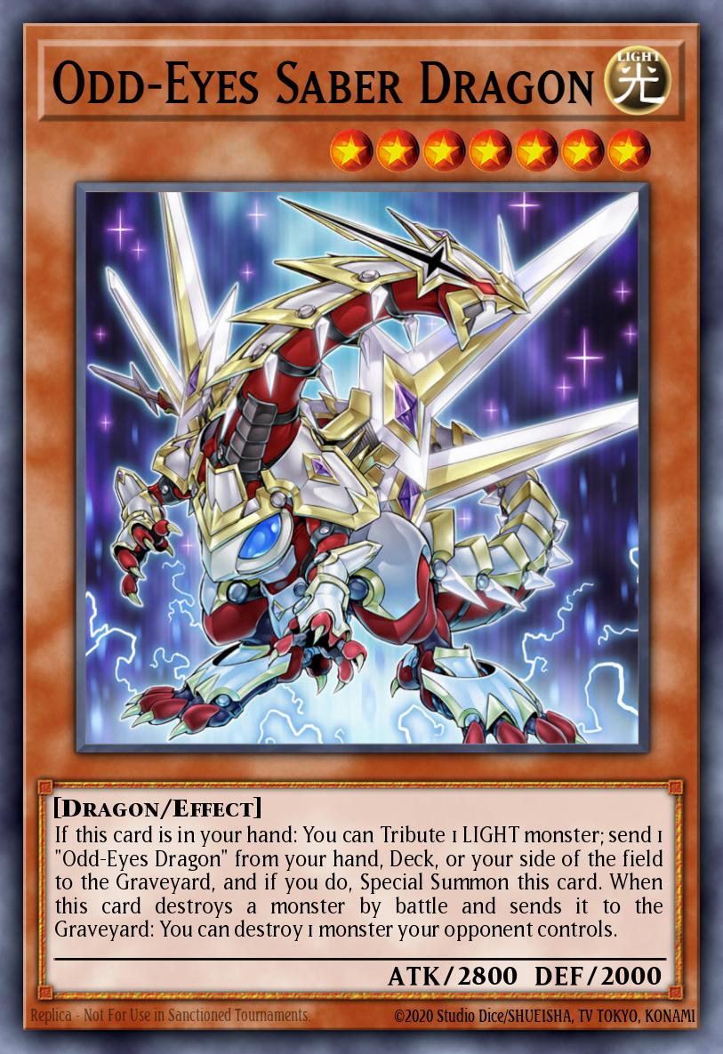 Slika karte: Odd-Eyes Saber Dragon