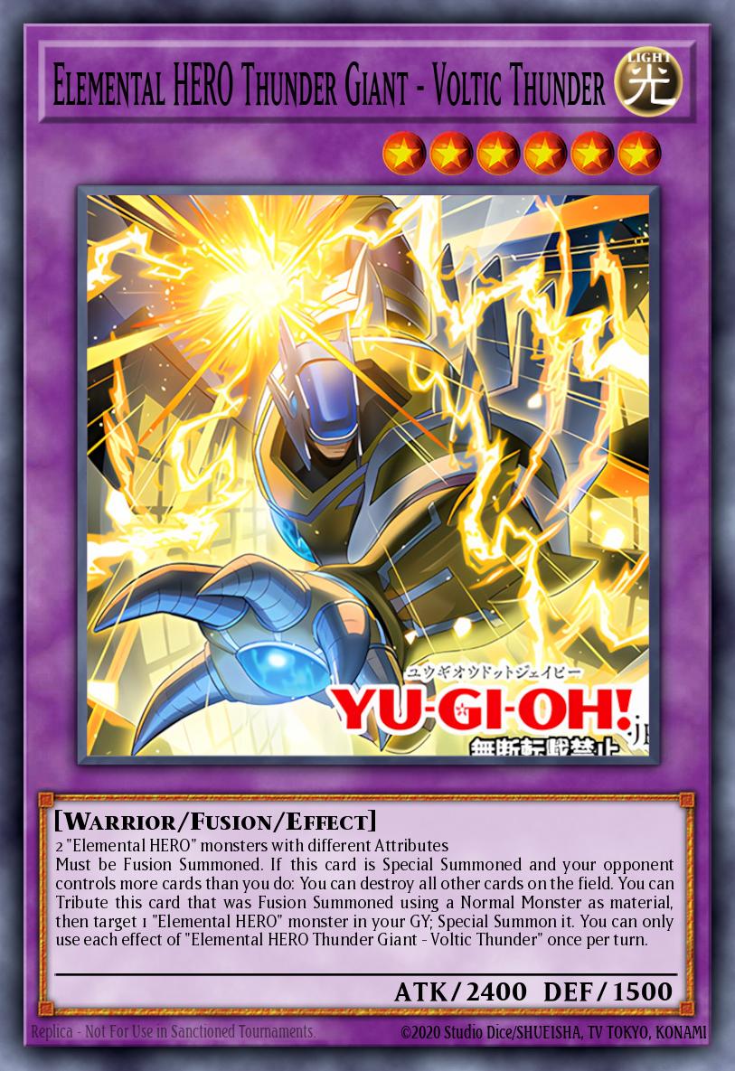 Slika karte: Elemental HERO Thunder Giant - Voltic Thunder