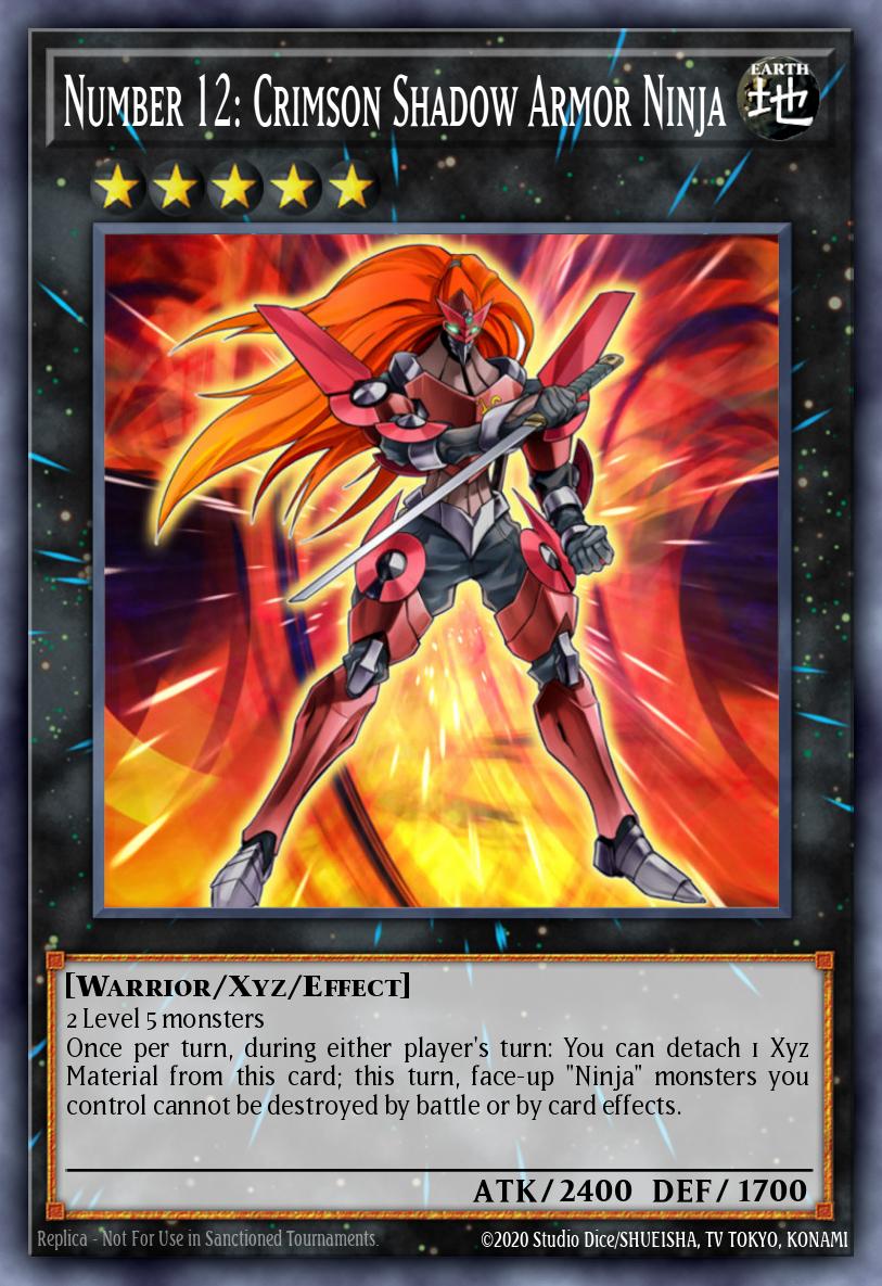 Slika karte: Number 12: Crimson Shadow Armor Ninja