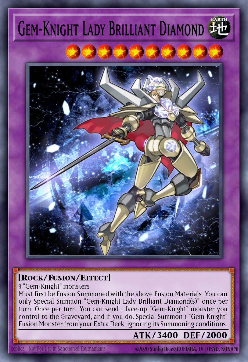 Slika karte: Gem-Knight Lady Brilliant Diamond