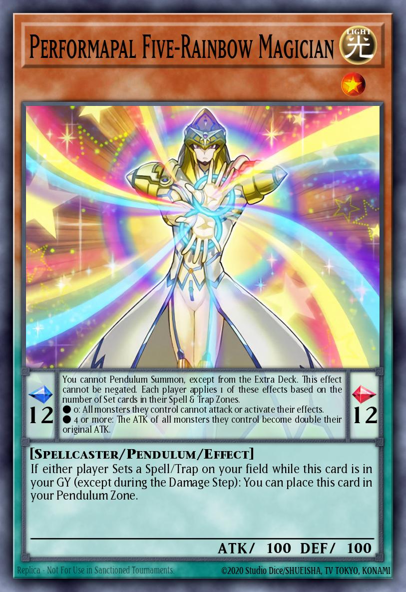 Slika karte: Performapal Five-Rainbow Magician