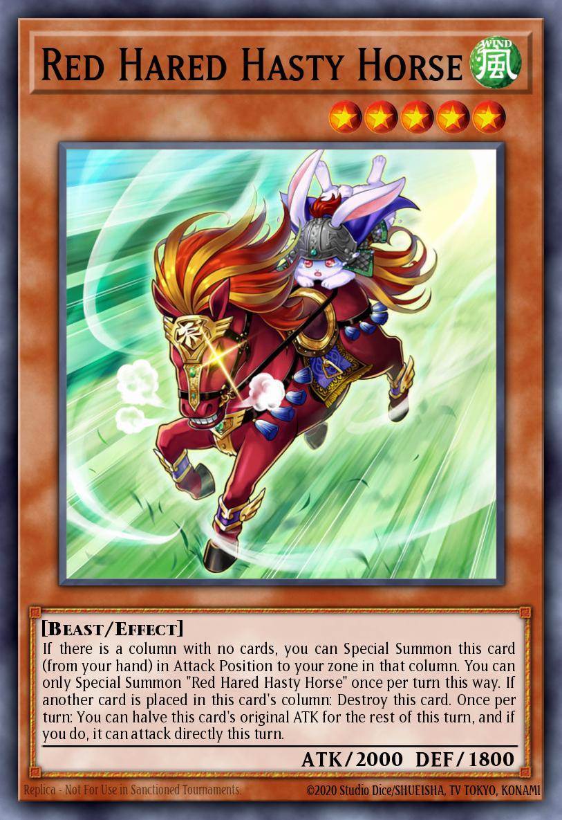 Slika karte: Red Hared Hasty Horse