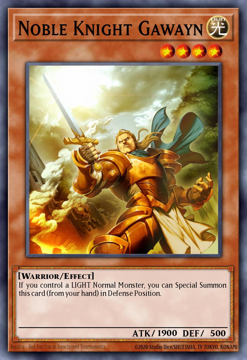 Slika karte: Noble Knight Gawayn