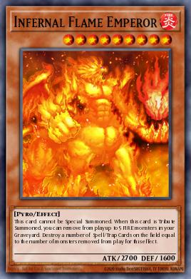 Pojedinačna karta iz seta pod imenom: Infernal Flame Emperor